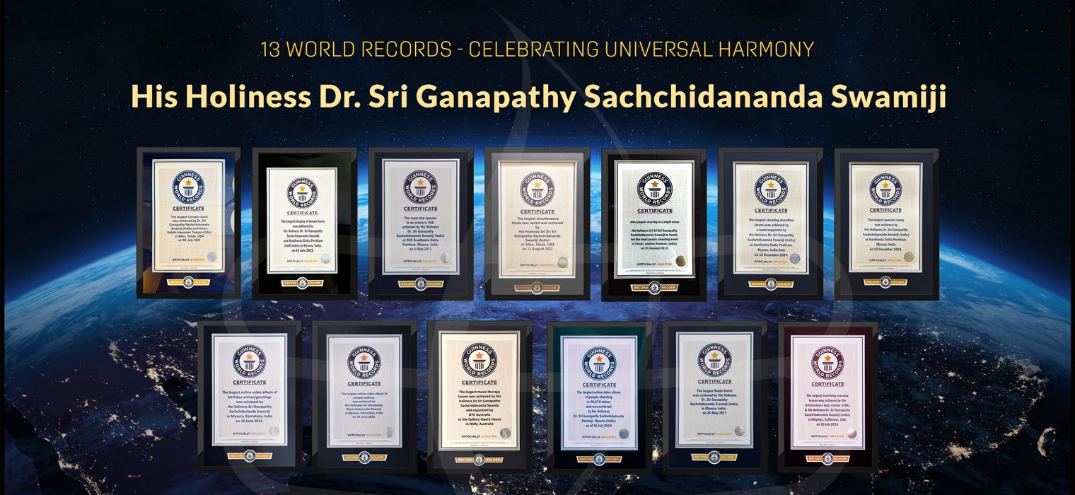 13 World Records • Celebrating Universal Harmony